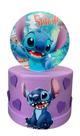 Mini bolo fake stitch lilás