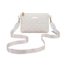 Mini Bolsa De Moeda Bordada Para Mulheres, Pequena Bolsa Quadrada Compacta, Bolsa Transversal