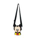 Mini Bolsa De Ombro Mickey Silicone 15x11.5cm - Disney