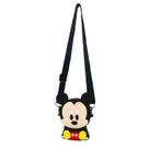 Mini bolsa de ombro mickey silicone 15x11.5cm - disney