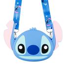 Mini Bolsa De Ombro Stitch Silicone 13x18cm