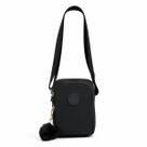 Mini Bolsa Feminina Transversal Compacta Nylon Leve Com Compartimentos E Zíper Duplo