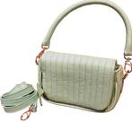Mini Bolsa Feminina Verde Claro em Couro - 828