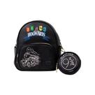 Mini Bolsa Harry Potter Platform 9 ¾ Hogwarts Mochila Fashion Com Bolsinha Zona Criativa
