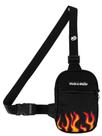 Mini Bolsa Lateral Shoulder Bag Masculina Pega a Visão Fogo Granada