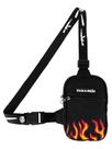 Mini Bolsa Lateral Shoulder Bag Masculina Pega a Visão Fogo Sequencia