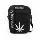 Mini Bolsa Lateral Shoulder Bag Pega a Visão Folha Erva