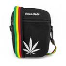 Mini Bolsa Lateral Shoulder Bag Pega a Visão Folha Erva