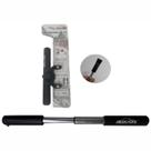 Mini Bomba Bike Pump de Alumínio 25 x 191mm Preta Bico Fino/Grosso Redstone Mini Bomba Bike Pump de Alumínio 25 x 191mm Preta Bico Fino/Grosso Redstone