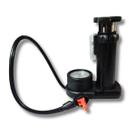 Mini Bomba de Pé Manual com Manômetro Bestfer