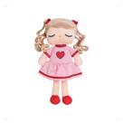 Mini Boneca de Pano Tica Brinquedo Crianças e Decoração Metoo 20cm
