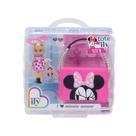 Mini boneca Disney ILY 4ever Minnie Mouse articulada Mini boneca Disney ILY 4ever Minnie Mouse articulada