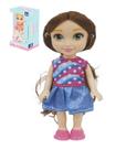 Mini Boneca Fashion Doll Morena Vestidos - Sortidos