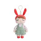 Mini Boneca Metoo Doll Original Angela Camponesa Vermelha 17cm