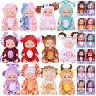 Mini Boneca Reborn Hanaive de 4 Polegadas com Conjunto de Roupas