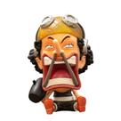 Mini boneco de uma peça Franky, de 8 a 10 cm, colecionável em PVC