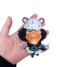 Mini boneco de uma peça Franky, de 8 a 10 cm, colecionável em PVC Mini boneco de uma peça Franky, de 8 a 10 cm, colecionável em PVC