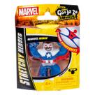 Mini Boneco Elástico Capitão América Sam de 6cm - Goo Jit Zu Mini Boneco Elástico Capitão América Sam de 6cm - Goo Jit Zu