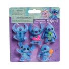 Mini Bonecos de 4cm do Stitch Colecionáveis Disney 5 Peças Sunny - 003989