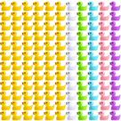 Mini bonecos em miniatura de resina de pato, 500 unidades para aquário de jardim Mini bonecos em miniatura de resina de pato, 500 unidades para aquário de jardim