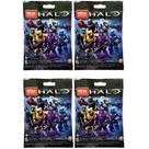 Mini bonecos Mega Construx Halo Universe Series, pacote com 1 x 4