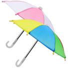 Mini brinquedo de guarda-chuva NUOBESTY, 2 peças para decoração chuvosa de bonecas