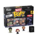 Mini brinquedos colecionáveis, pacote com 4, Funko Bitty Pop! Marvel