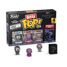 Mini brinquedos colecionáveis, pacote com 4, Funko Bitty Pop! Marvel