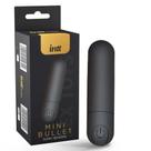 Mini Bullet Recarregável Preto com 10 Modos de Vibração - Intt