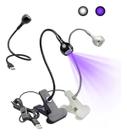 Mini Cabine LED UV Secador 18W Prata Portátil para Unhas .