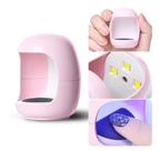 Mini Cabine Secador De Unha Gel Portátil Uv/Led Para Dedo 6W Mini Cabine Secador De Unha Gel Portátil Uv/Led Para Dedo 6W