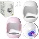 Mini Cabine Secadora de Unhas Portatil com 3 Leds 6W + Temporizador e Cabo USB RCB0196 Cores Sortidas