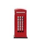 Mini cabine telefônica de metal Coin Bank em estilo retrô 170g Mini cabine telefônica de metal Coin Bank em estilo retrô 170g