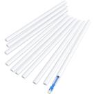 Mini cabo branco Cord Hider Wall Delamu CC05 para 1 cabo de 3,8 mm