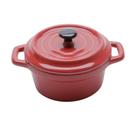 Mini Caçarola de Porcelana Black Lid Vermelha 13cm x 10x8cm 150ml - Wolff COR:VERMELHO Mini Caçarola de Porcelana Black Lid Vermelha 13cm x 10x8cm 150ml - Wolff COR:VERMELHO