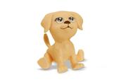 Mini Cachorro Pet Da Barbie Na Casinha Vinil Brinquedo Macio