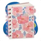 Mini Caderno Anotações Bloco De Notas Pautado Wire-o 80 Fls