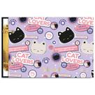 Mini Caderno Argolado Cute Cat 50 Folhas CADERSIL