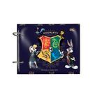 Mini Caderno Argolado Warner 100 Anos Capa em PVC Cristal