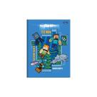 Mini Caderno Brochura Foroni Minecraft 80 Folhas Sortidos