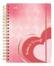Mini Caderno Smart Milky C/10 Divisorias - Dac Cor Rosa