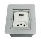 Mini Caixa de Embutir Universal 1 Tomada 20a 1 USB Charger - Cinza Mini Caixa de Embutir Universal 1 Tomada 20a 1 USB Charger - Cinza