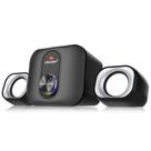 Mini Caixa de Som 2.1 Subwoofer RGB 11W RMS P2 3,5mm Plug Play Grasep D-GP304