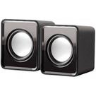 Mini Caixa De Som 3w Rms Compacta USB P2 - Preto