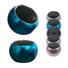 Mini Caixa de Som Bluetooth Metal Azul Mini Speaker M10