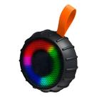 Mini Caixa de Som Bluetooth Portátil à Prova dÁgua Preta