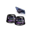 Mini Caixa de Som Bluetooth Portátil com Luz RGB