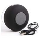 Mini Caixa De Som Bluetooth Portátil Prova DÁgua Ventosa Preto BTS-06