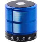 Mini Caixa De Som Bluetooth Portátil Speaker Ws887 Azul