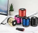 Mini Caixa De Som Bluetooth Portátil Ws887 Com Pen Drive 64gb Kit Completo